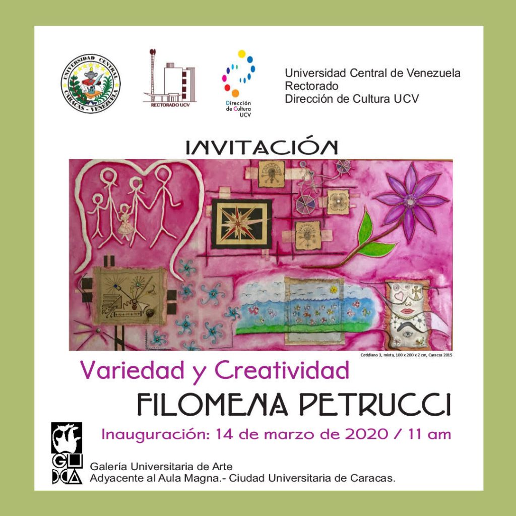 Filomena Petrucci Galería de la  UCV