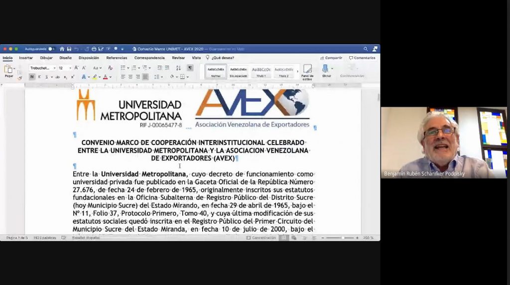 Firma Convenio Avex Unimet (1)