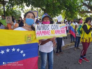 Protestaron los docentes universitarios