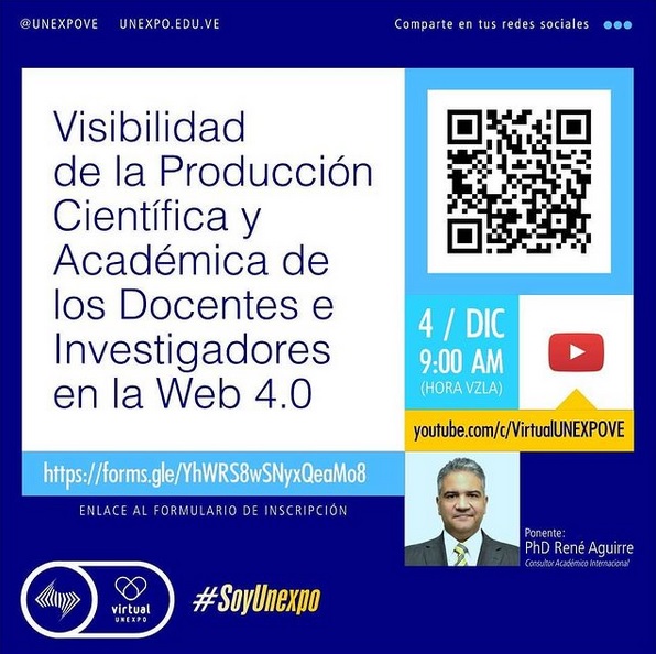 Unexpo realizará webinar