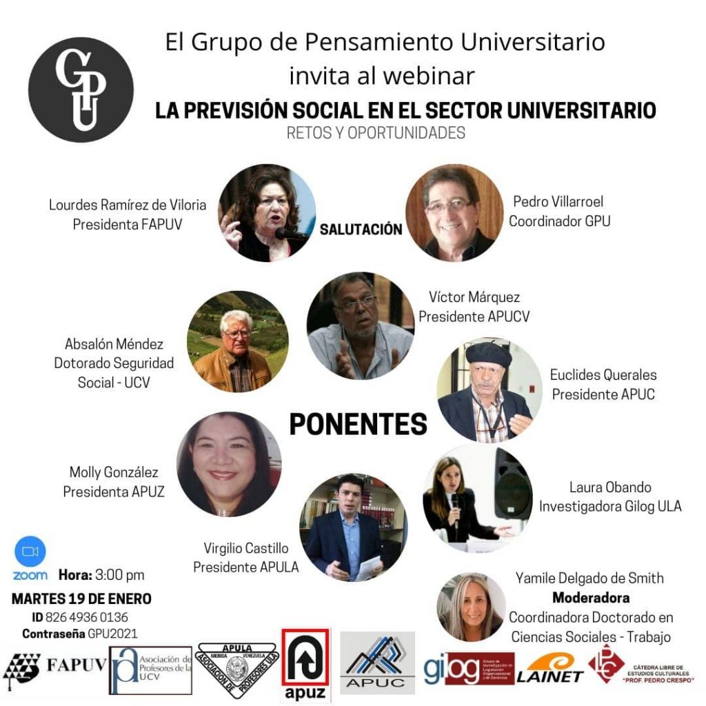 webinar seguridad social universidades