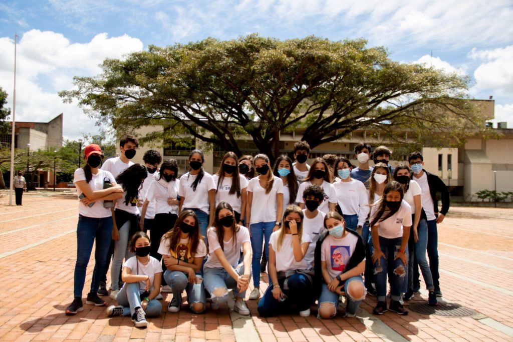 Estudiantes del Integral El Ávila