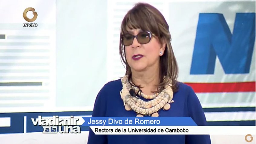 Rectora de la Universidad de Carabobo