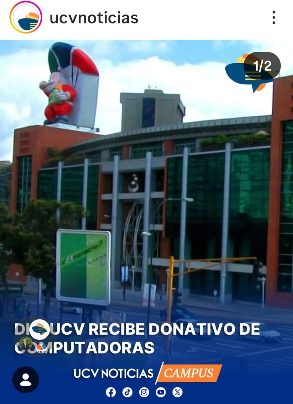 Banesco Donación UCV