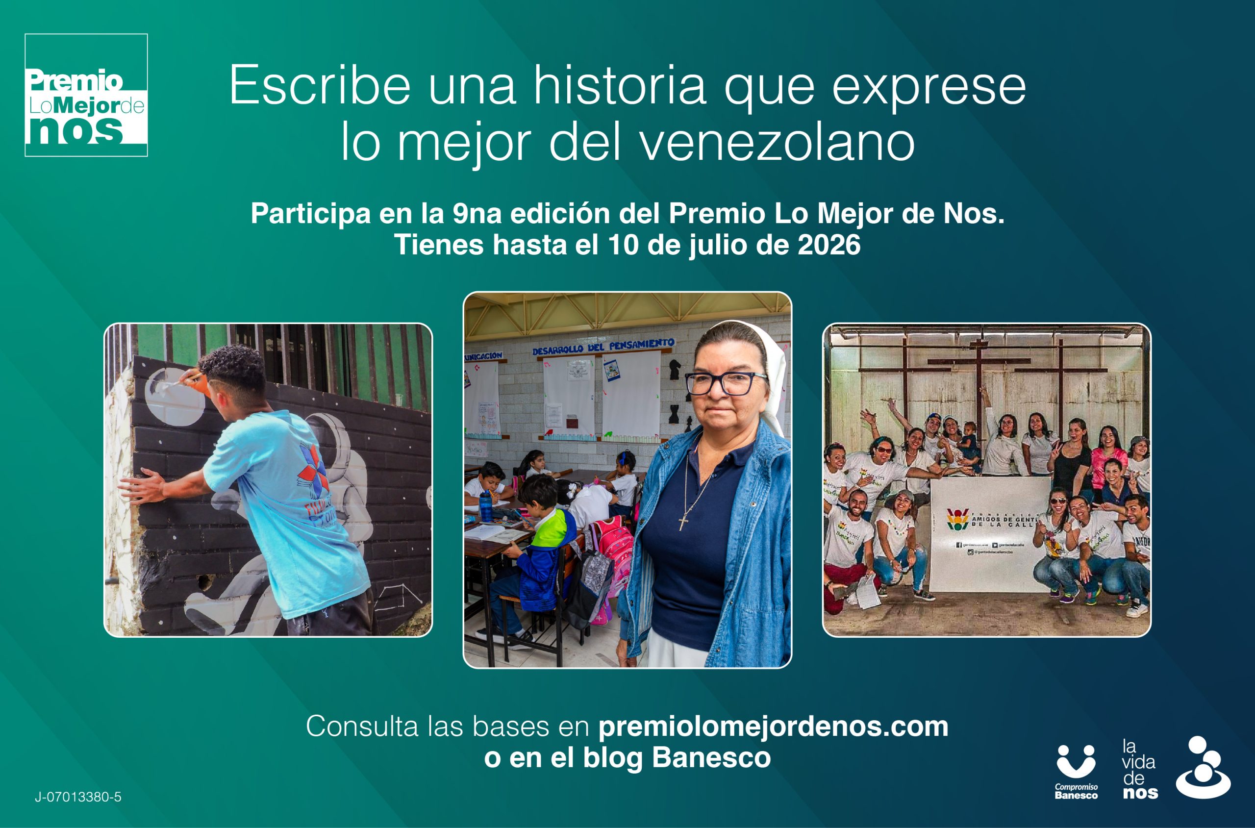 ¡Regresa el Premio Lo Mejor de Nos 2026! conoce las bases de su 9na convocatoria