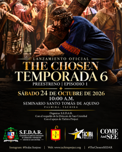 The Chosen_ SEDAR_Tachira Project_Flyer oficial